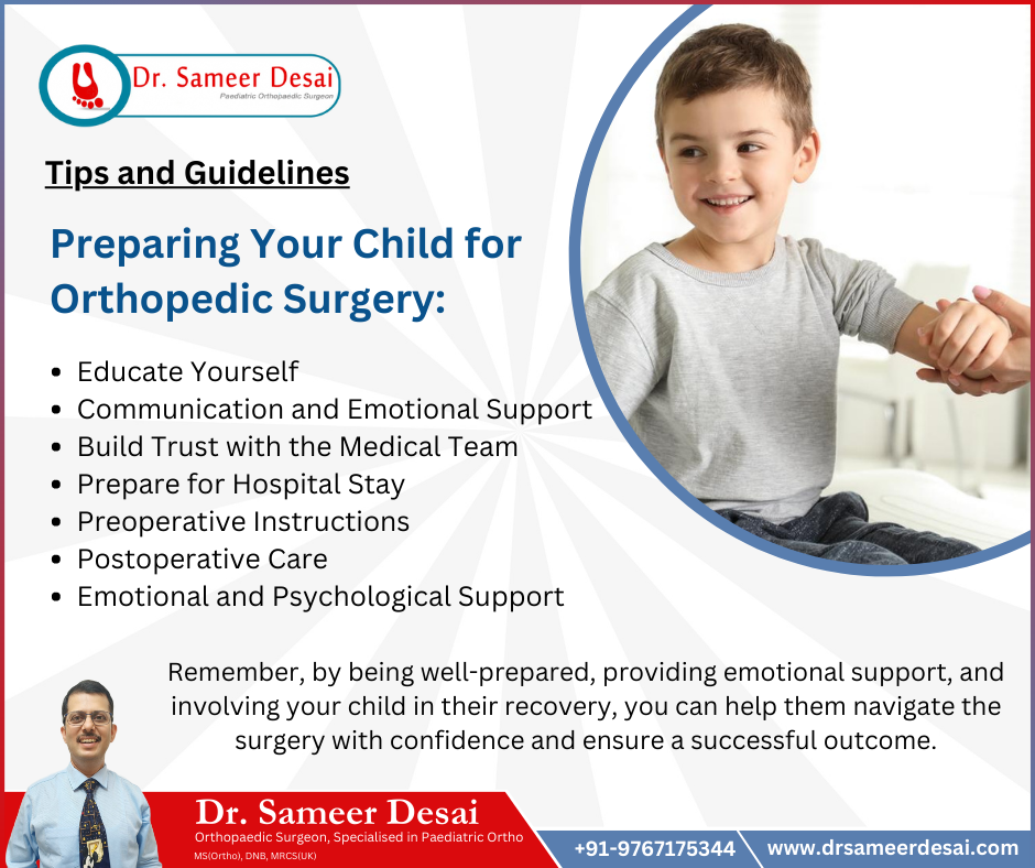 Preparing Your Child for Orthopedic Surgery: